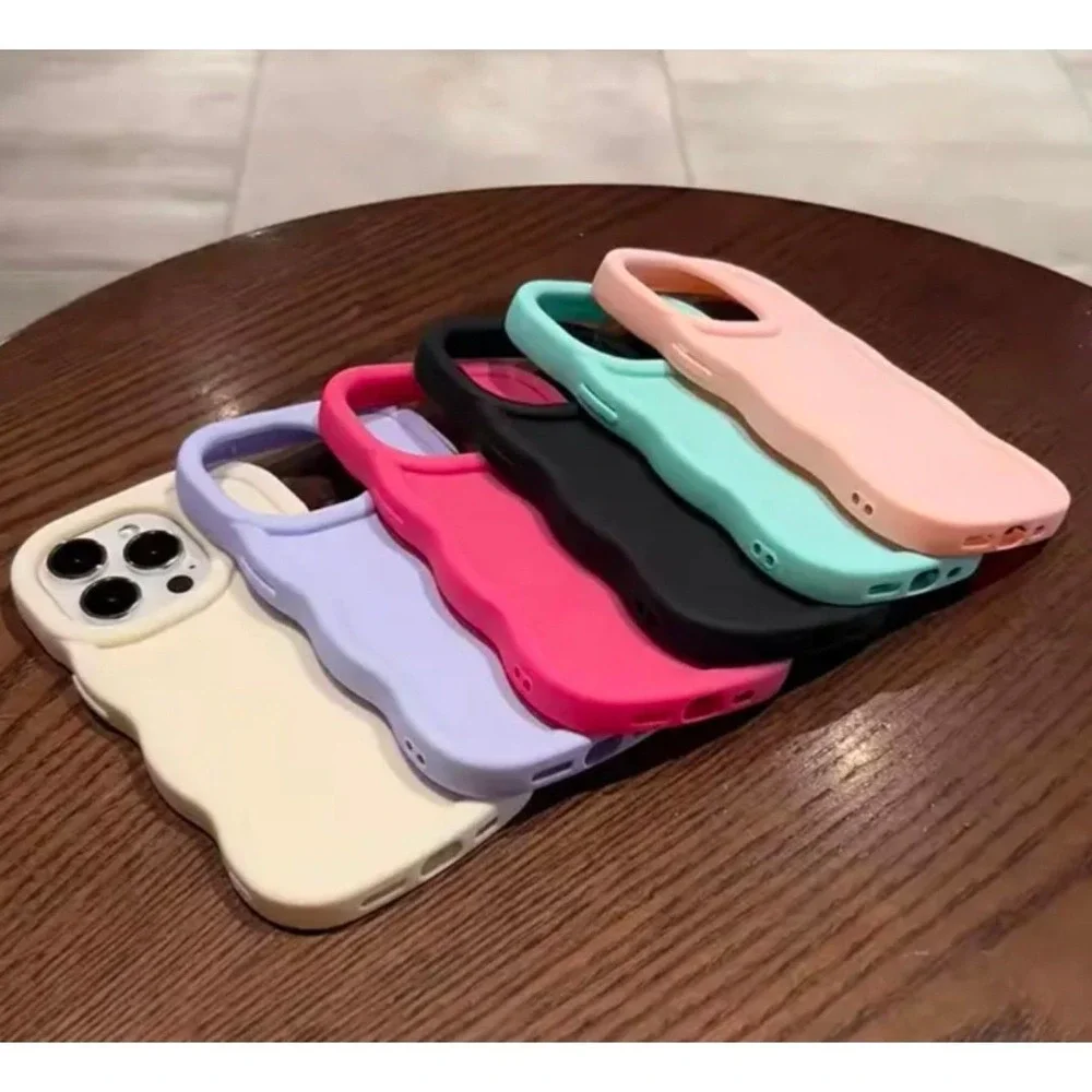 Multicolored silicone iphone13 cellphone‎ casesset of 6